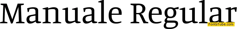 Manuale Font Family