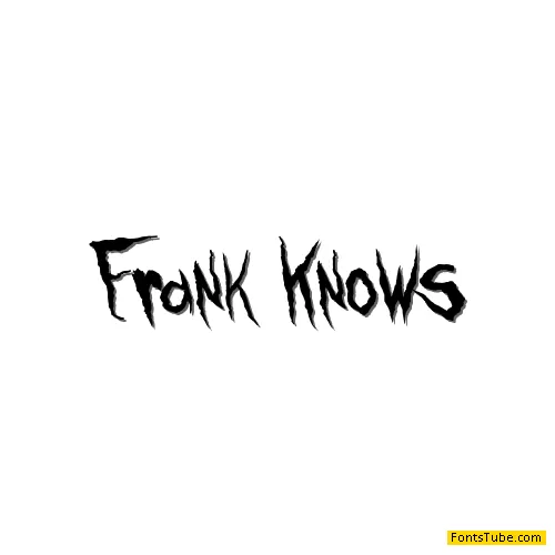 Frank Knows Font