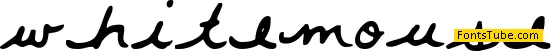 Whitemouse Font