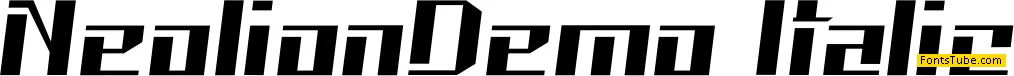 Neolion Demo Font Family