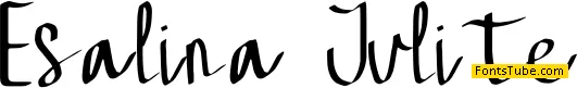 Esalina Julite Font