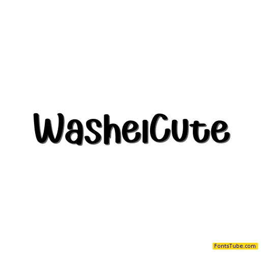 Washel Cute Font