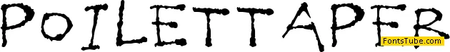 Poilet Taper Font