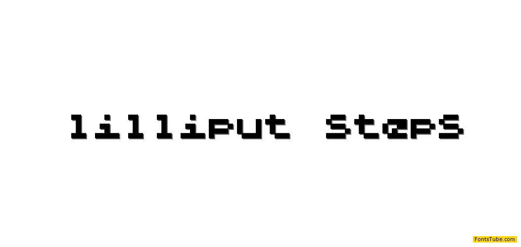 Lilliput Steps Font