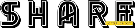 S.H.A.R.E Font