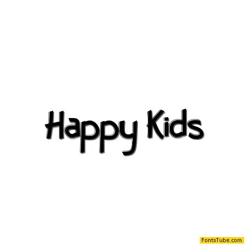 Happy Kids Font