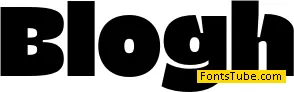 Blogh Trial Font