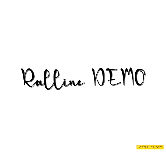Ralline-PERSONAL USE Font