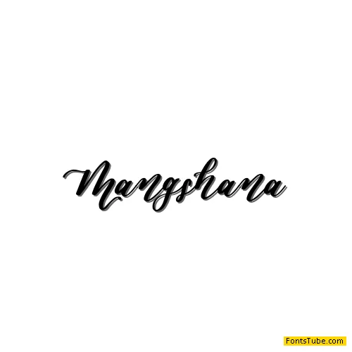 Mangshana Font