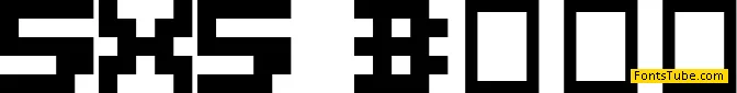 5X5 Font
