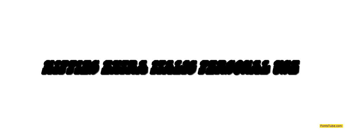 HIPPIES ITALIC PERSONAL Font Family