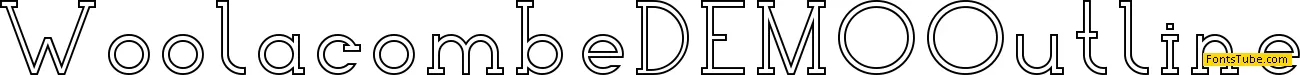 Woolacombe DEMO Font Family