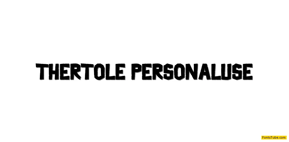 Thertole Font