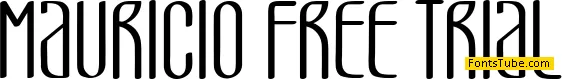 Mauricio Free Trial Font