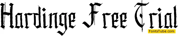 Hardinge Free Trial Font