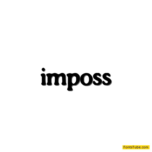Impossibilium BRK Font