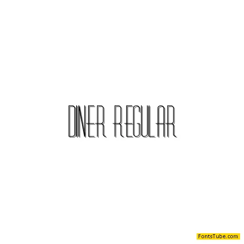 Diner- Font Family