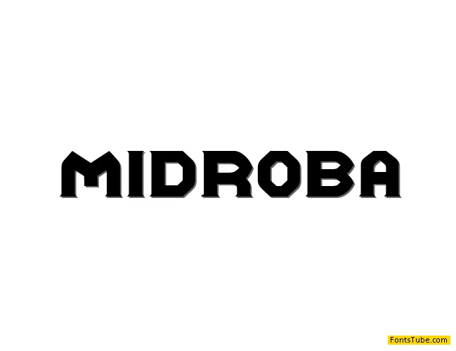Midroba Font Family
