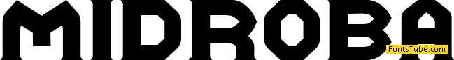 Midroba Font Family