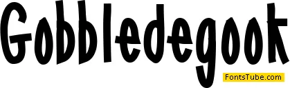 Gobbledegook Font