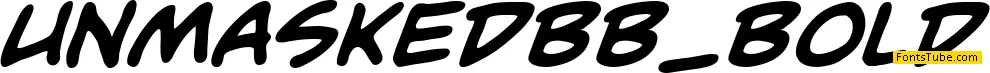Unmasked BB Font Family