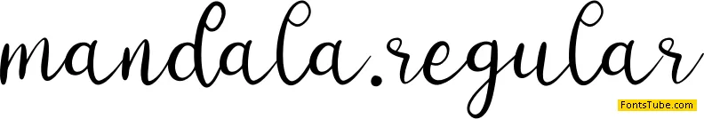 Mandala Font