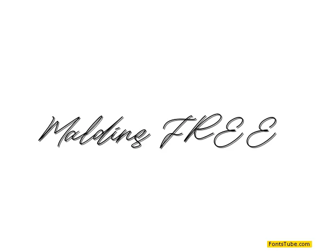Maldins FREE Font