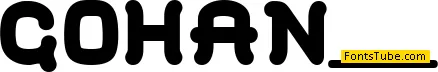 Gohan Font