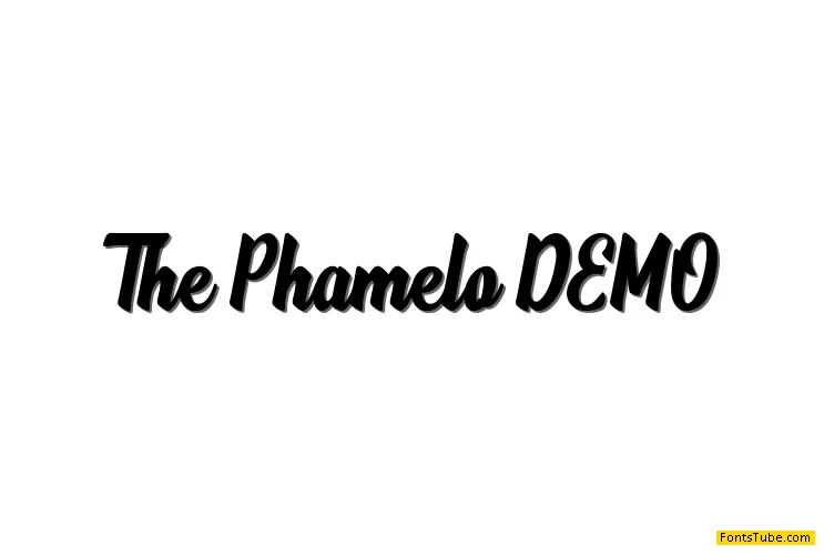 Phamelo Font
