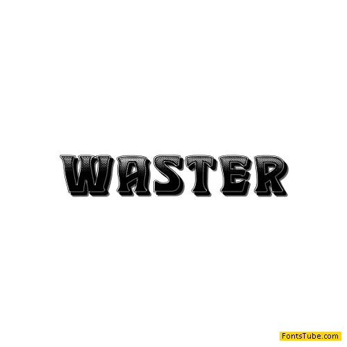 Waster Font Family