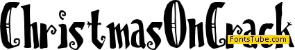 Christmas On Crack Font