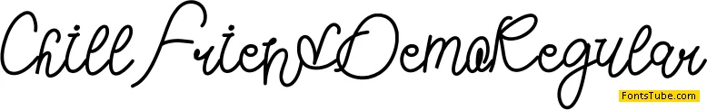 Chill Friend Demo Font