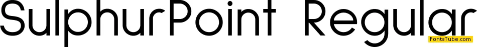 Sulphur Point Font Family