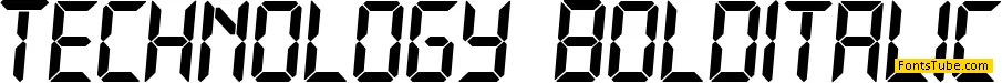 Technology Font Family