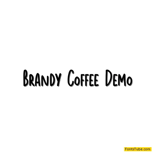 Brandy Coffee Demo Font