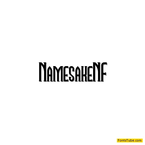 Namesake NF Font