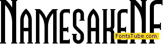 Namesake NF Font