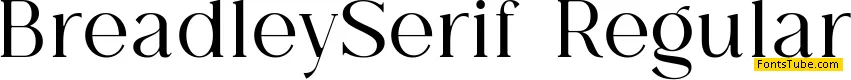 Breadley Serif Font