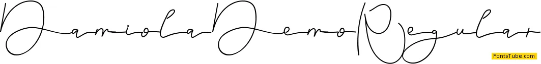 Damiola Demo Font