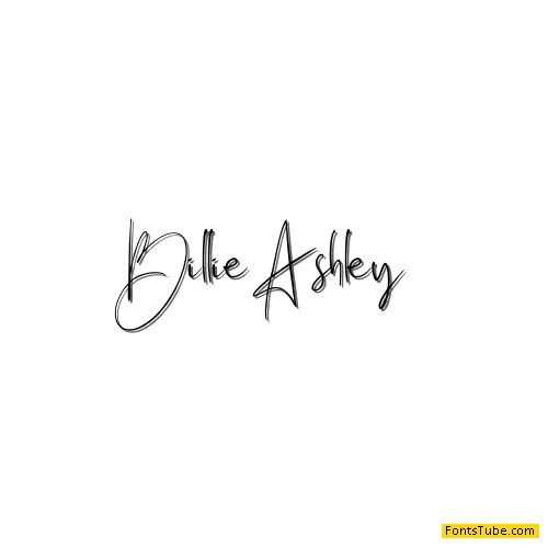 Billie Ashley Font