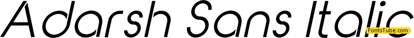Adarsh Sans