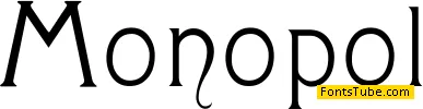 Monopol Font