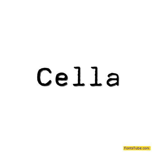 Cella Font