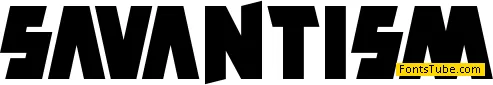 Savantism Font