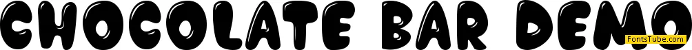 Chocolate Bar Demo Font