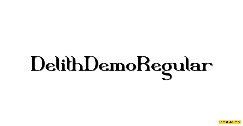 Delith Demo Font Family
