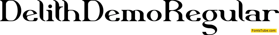 Delith Demo Font Family