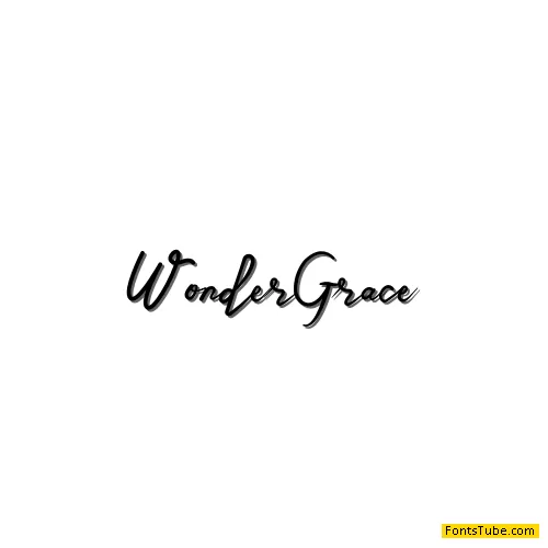 Wonder Grace Font