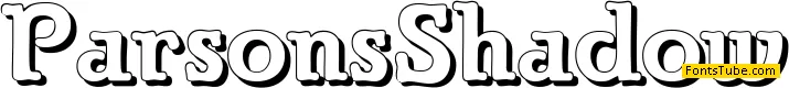 Parsons Font Family
