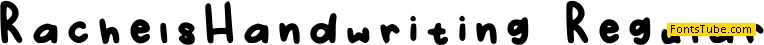 Rachels Handwriting